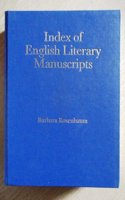 1800-1900 (v.4) (Index of English Literary Manuscripts)