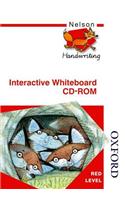 Nelson Handwriting Interactive Whiteboard CD ROM Red Level