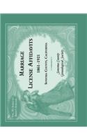 Marriage License Affidavits, 1861-1921, Sonoma County, California: Volume 4(English)