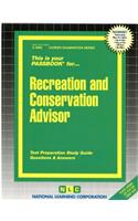 Recreation and Conservation Advisor: Passbooks Study Guide