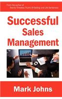 Successful Sales Management