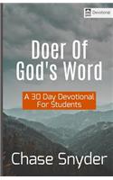 Doer of God's Word: A 30-Day Devotional for Students