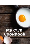 My Own Cookbook