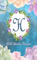 H - 2020 Weekly Planner