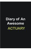 Diary of an awesome Actuary