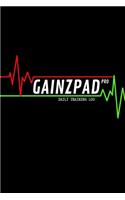 GAINZPAD Pro - Daily Training Log - 120 Pages 6x9