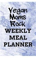 Vegan Moms Rock Weekly Meal Planner