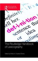 Routledge Handbook of Lexicography
