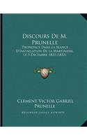 Discours De M. Prunelle