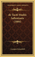 de Taciti Studiis Sallustianis (1884)