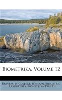 Biometrika, Volume 12