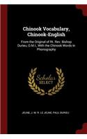 Chinook Vocabulary, Chinook-English