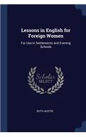 Lessons in English for Foreign Women