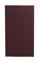 Black on Red (Quadro) B6 Lined Notebook