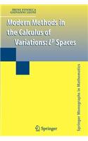 Modern Methods in the Calculus of Variations: L^p Spaces(Springer Monographs in Mathematics)