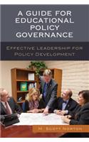 A Guide for Educational Policy Governance