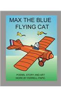 Max the blue flying cat