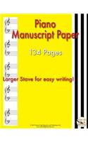 Piano Manuscript Paper