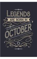 Legends Are Born in October