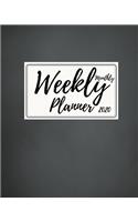 2020 Weekly & Monthly Planner: Jan 1, 2020 to Dec 31, 2020: Weekly & Monthly Planner + Calendar Views - Inspirational Quotes and Dividers with solid Texture Cover(4 Planner Gifts)