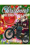 Christmas word search puzzle book for Kids ages 8-12