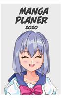 Manga Planer 2020 [Wöchentlich] [6x9]: Anime Manga Kalender Organizer Kalender Zeitplan für Produktivität und Zeitverwendung, Mädchen violettes Haar