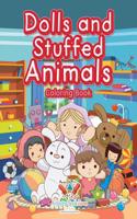 Dolls and Stuffed Animals Coloring Book