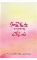 Gratitude is the best attitude: Start each day by writing down three things you are thankful Do it daily and make it a habit to focus on the blessings you have been given! Grab a c