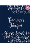 Gammy&#65533;s Cookbook - Blank Cookbook for Family Recipes: Collection