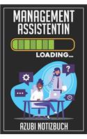 Management Assistentin Loading... Azubi Notizbuch