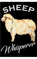 Sheep Whisperer: Vintage Sheep Whisperer Gift Sheep Farming Farmer Funny Journal/Notebook Blank Lined Ruled 6x9 100 Pages