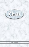 Chris - Lined Notebook