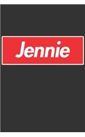 Jennie: Jennie Planner Calendar Notebook Journal, Personal Named Firstname Or Surname For Someone Called Jennie For Christmas Or Birthdays This Makes The Pe