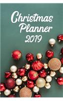 Christmas Planner 2019: Holiday Party Organizer, Shopping Lists, Budget, Christmas Cards, Meal Planner and Grocery List