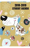 2018-2019 Student Agenda: Daily, Weekly, and Monthly Calendar Planner and Organizer for Students for the Academic Year 2018-2019 (6x9) V1