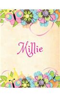 Millie: Personalized Name Journal Composition Notebook