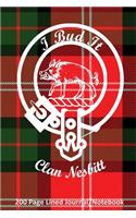 Clan Nesbitt 200 Page Lined Journal/Notebook