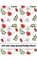 2019-2020 Shape Yourself Monthly Planner