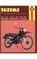 Suzuki 100, 125, 185 & 250 Air-Cooled Trail Bikes (79 - 89)