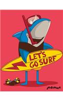 Let's Go Surf Sketchbook
