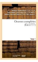 Oeuvres Completes. Tome 1