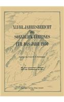 Jahresbericht des Sonnblick-Vereines für das Jahr 1950