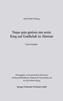 Neque quies gentium sine armis