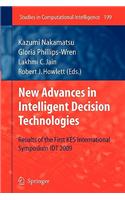 New Advances in Intelligent Decision Technologies