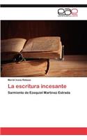 Escritura Incesante