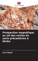 Prospection magnétique au sol des roches du socle précambrien à Akoko