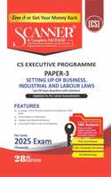Setting Up of Business, Industrial and Labour Laws (Paper 3 | Gr. I | CS Executive) Scanner - Including questions and solutions | Applicable for June 2025 Exam | Green Edition