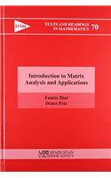 Introduction to Matrix Analysis and Applications