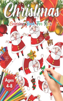 Christmas Coloring Book for Kids Ages 4-8