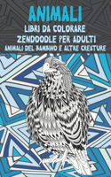 Libri da colorare Zendoodle per adulti - Animali del bambino e altre creature - Animali